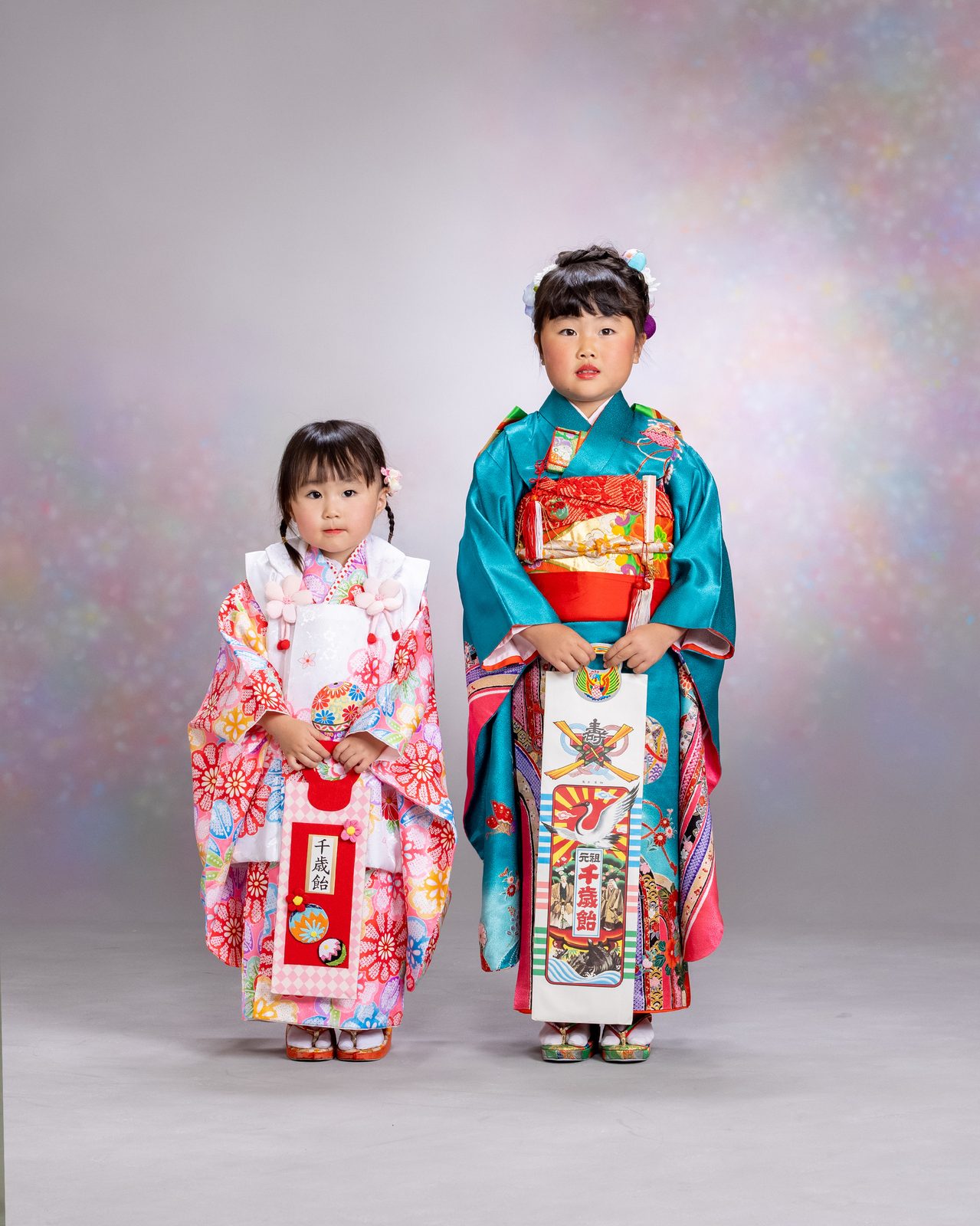 七五三 スタジオ撮影 姉妹